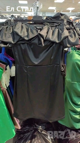 🌹Къса сатенена рокля. , снимка 3 - Рокли - 53961253