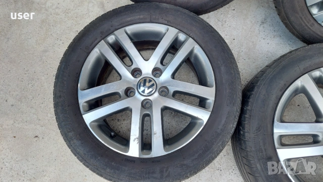 16" оригинални алуминиеви джанти за VW Golf 5/6 Jetta Passat Touran Tiguan Голф Пасат Джета 5x112, снимка 5 - Гуми и джанти - 54431961