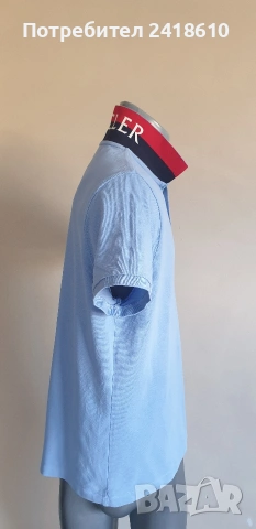 Moncler Pique Cotton Mens Size L ОРИГИНАЛ Мъжка Тениска!, снимка 5 - Тениски - 54730647