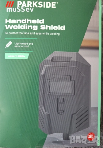 ръчна маска за заваряване на Парксайд Parkside 225gr. 