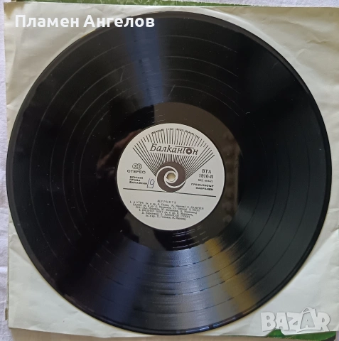 Грамофонна плоча Щурците 1976г. Балкантон, снимка 4 - Грамофонни плочи - 53716322