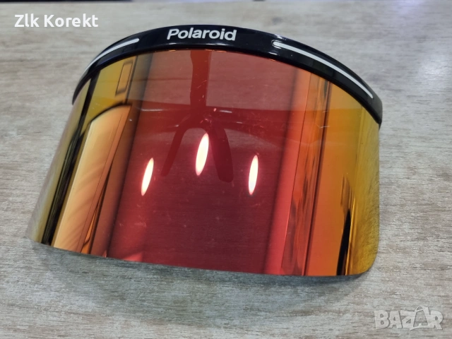 Слънчеви очила тип Визьор Polaroid, снимка 3 - Слънчеви и диоптрични очила - 54137371