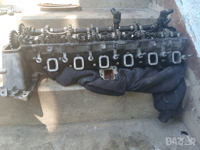 Оборудвана глава със валовете за BMW E39 E46 530d 525d 330d M57М-пакет 2003 Тоурар автоматик, снимка 2 - Части - 55125139