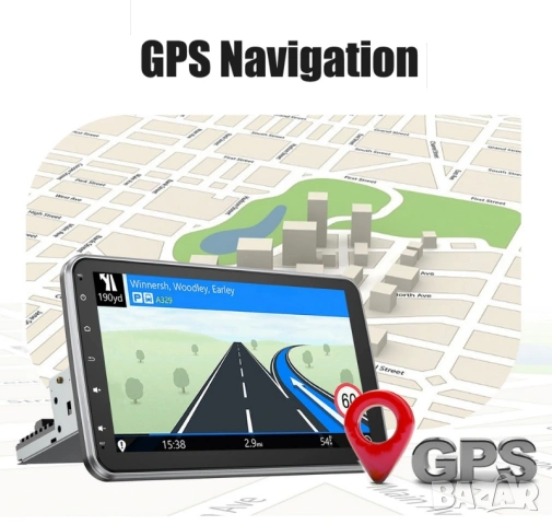 6/128GB 10.1” 1-DIN мултимедия с Android 14, 8-core CPU, 4G/LTE, RDS, CarPlay и AndroidAuto , снимка 9 - Аксесоари и консумативи - 54767843