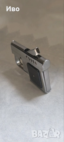 Ретро бензинова запалка „Pistolet“ (Făgăraș) – Соц сувенир, Нова / Перфектна!, снимка 10 - Колекции - 55059073