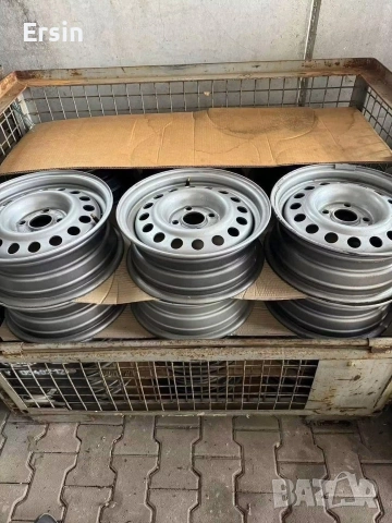 Оригинална Стоманена джанта за Каравана KNAUS&TABBERT и Ремарке  5 1/2 Jx14 H2 ET 30, 4 дупки, снимка 11 - Гуми и джанти - 55161359