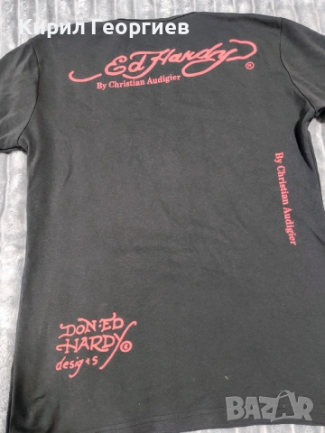 Страхотни и оригинални тениски на Ed Hardy, снимка 9 - Тениски - 54571598