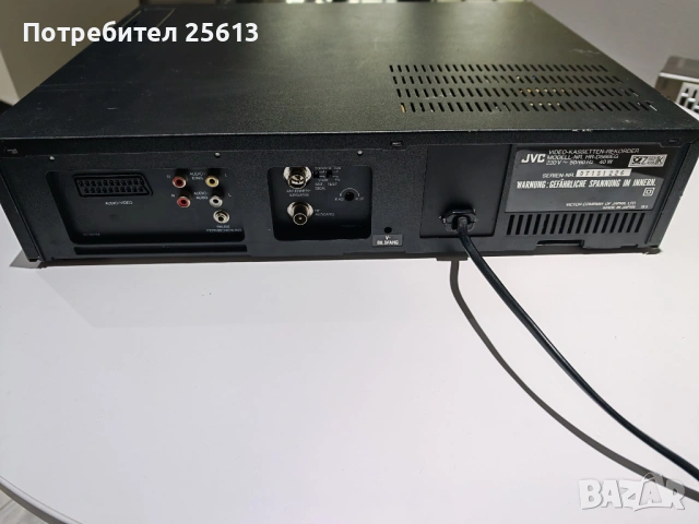 Видео JVC HR-D566EG, снимка 6 - Плейъри, домашно кино, прожектори - 54412723