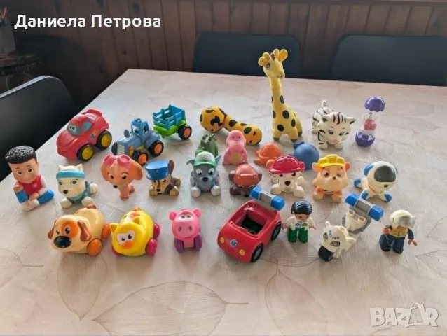 Лот бебешки играчки + оригинално LEGO DUPLO