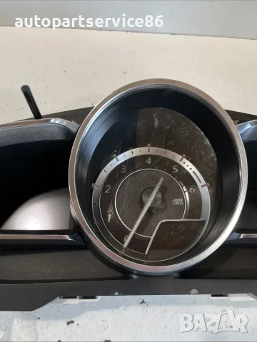 Преден инструментален панел (скоростомер) на табло за Mazda 3 2.2D (2015) BJE155430 OEM, снимка 3 - Части - 55568988
