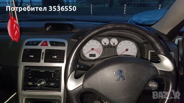 Peugeot 307cc 2.0L кабрио , снимка 13 - Автомобили и джипове - 50489720
