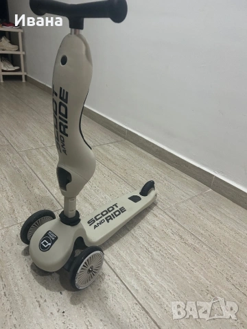 SCOOT AND RIDE Тротинетка 2в1, снимка 3 - Детски велосипеди, триколки и коли - 54768227