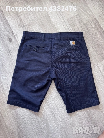 Тъмносини Carhartt шорти, снимка 2 - Къси панталони - 55144481