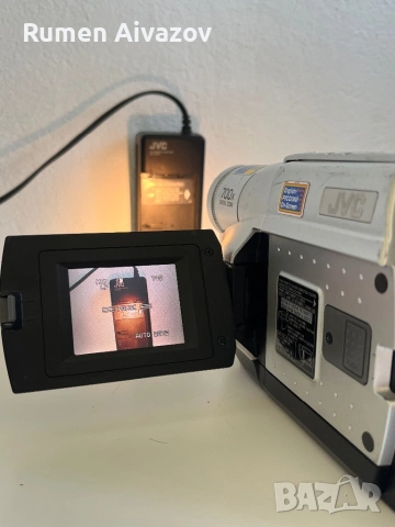 Работеща видеокамера JVC GR-SXM49E Super VHS-C (със зарядно), снимка 6 - Камери - 54853008