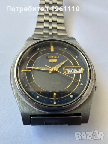 Seiko / Сейко 5. Автоматик., снимка 5 - Антикварни и старинни предмети - 54885489