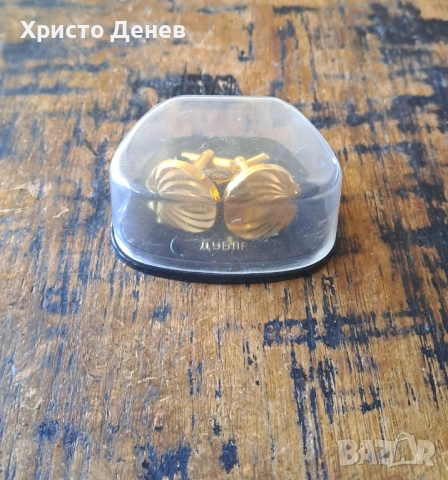 ръкавели копчелъци Дубле позлатени в кутия, снимка 3 - Други - 54428098