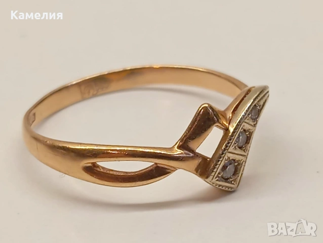 Руско злато , снимка 7 - Пръстени - 53985224