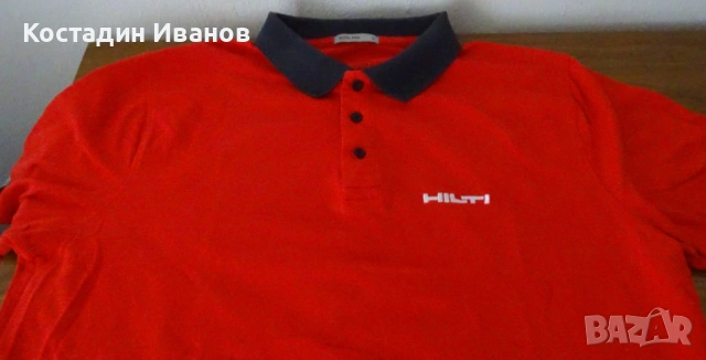 Hilti мъжка поло блуза L Хилти, снимка 3 - Блузи - 54740318