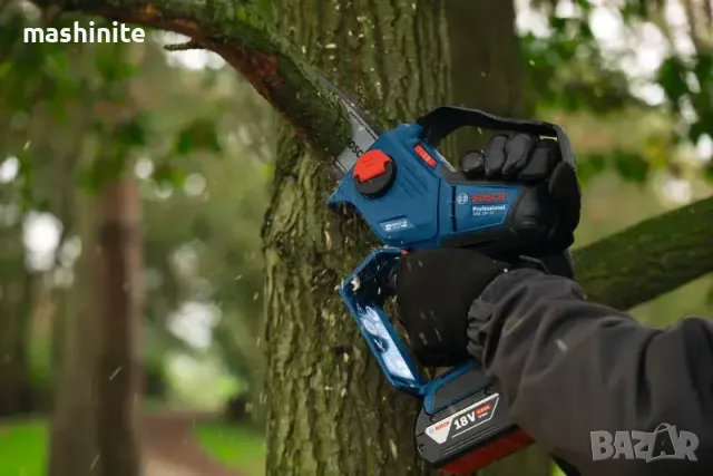 Акумулаторна резачка Bosch ,18V GKE 18V-20 , + БАТЕРИЯ GBA 18V 5.0 Ah, снимка 3 - Градинска техника - 55496777
