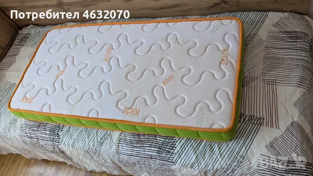 Матрак за детско легло 60X120X12 CM, снимка 2 - Детски матраци - 55582553