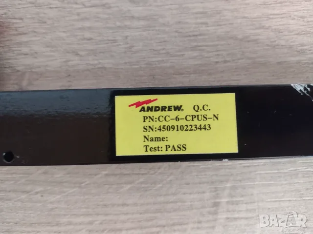 радиочестотен дирекционен делител Andrew 6DB CC-6-CPUS-N, снимка 4 - Друга електроника - 55507480
