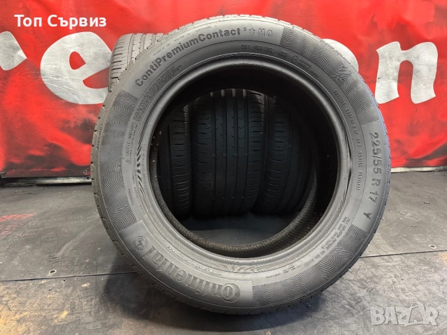 225 55 17, Летни гуми, Continental ContiPremiumContact5, 4 броя, снимка 5 - Гуми и джанти - 54806632