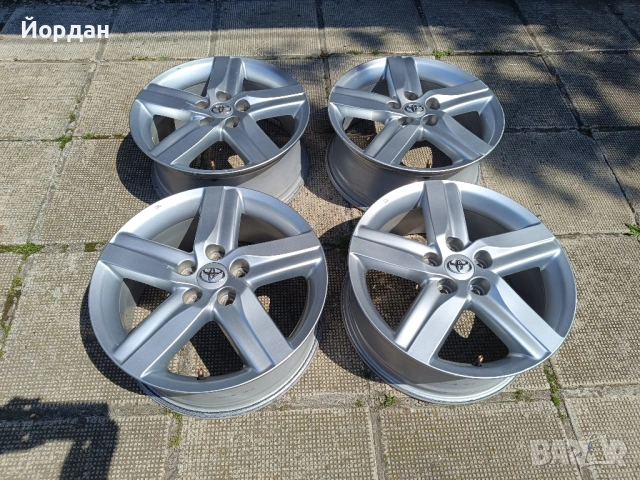 ОРИГИНАЛНИ джанти 17 ' цола 5x114,3 Toyota Auris / Тойота Аурис 7J ET50, снимка 4 - Гуми и джанти - 54793436
