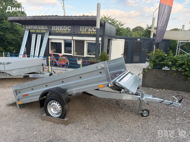 Туристическо самосвално ремарке Neptun N7-253 Hobby за АТV,UTV, мотори до 750кg., снимка 14 - Ремаркета - 55397395