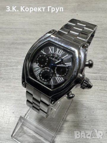 Мъжки часовник Cartier Roadster Automatic , снимка 4 - Мъжки - 54587020