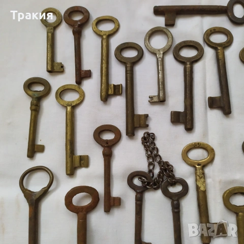 Стари ключове , снимка 2 - Антикварни и старинни предмети - 54987912