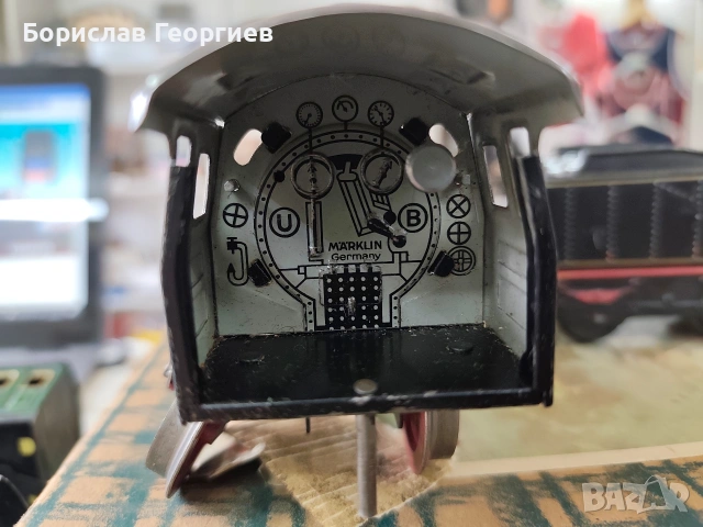 Механична играчка влак влакче Германия Marklin 880/2, снимка 9 - Колекции - 53958340