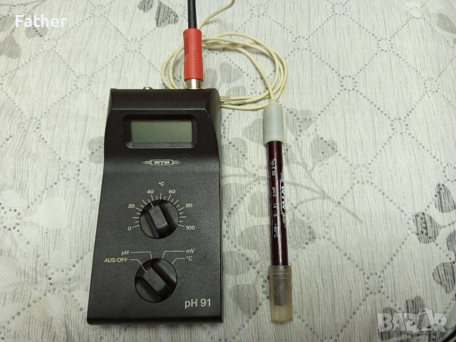 Професионален електронен Ph метър/ термометър