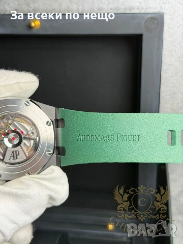 Audemars Piguet Offshore green Мъжки Часовник С Автоматичен Механизъм Код Chronolux26, снимка 7 - Мъжки - 55079943