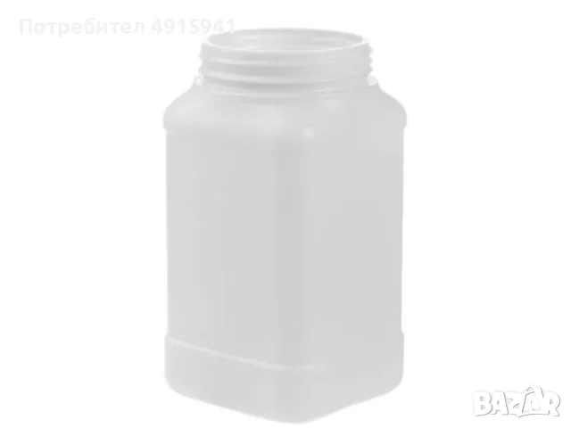 HDPE бутилка 1,3 литра, натурална, R89