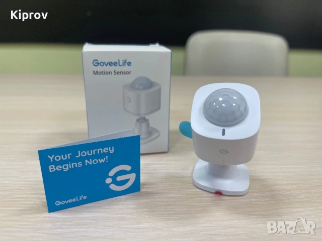 🚶‍♂️ Govee Motion Sensor H5121 – Смарт сензор за движение (САМО за Govee), снимка 3 - Друга електроника - 53998086