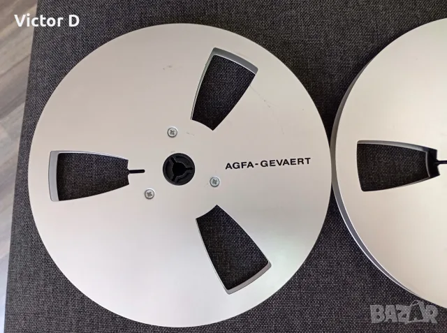Алуминиеви ролки(шпули) 18 см - AGFA, снимка 3 - Други - 55628609
