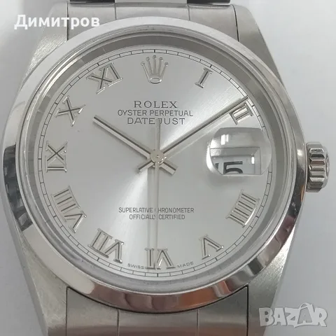 ROLEX Datejust Oyster Perpetual Wimbledon, снимка 7 - Луксозни - 55681158