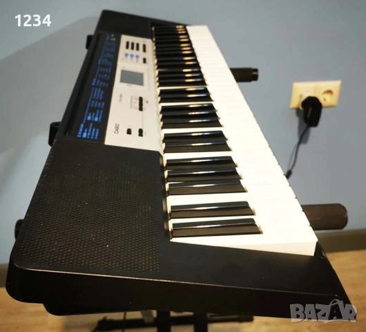 синтезатор клавир CASIO CTK-1550 пиано с 5 октави и плътни клавиши, снимка 3 - Синтезатори - 54795661