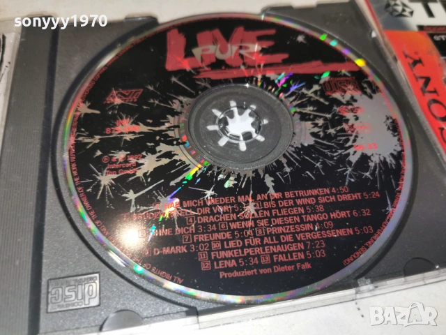 PUR CD-ВНОС GERMANY 1106260835H2E6R, снимка 5 - CD дискове - 54861668