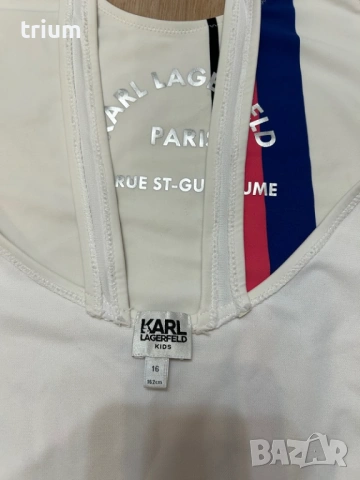 Детски бански Karl Lagerfeld, 16г., 162 см. , снимка 4 - Детско бельо и бански  - 54949986