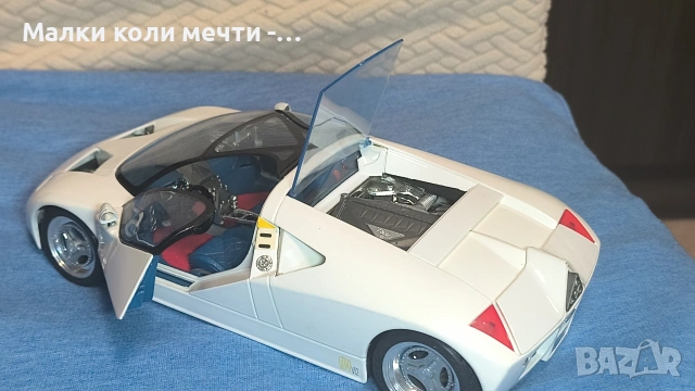Метална кола Ford GT , мащаб 1:18 , снимка 6 - Колекции - 55081208