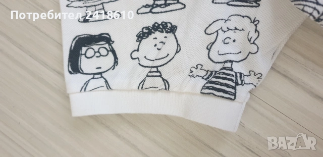 Lacoste X Peanuts Unisex Limited Pique Cotton Classic Fit  Size 4 - M НОВО! ОРИГИНАЛ! Мъжка Тениска!, снимка 8 - Тениски - 55137711