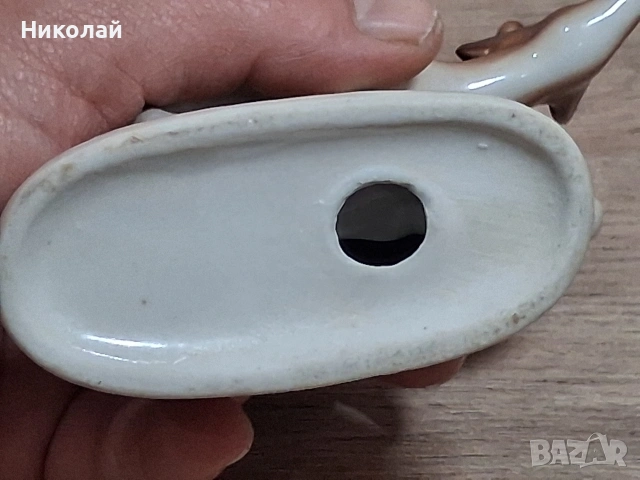 Стара Българска Порцеланова Фигура Сърни, снимка 11 - Антикварни и старинни предмети - 54246218