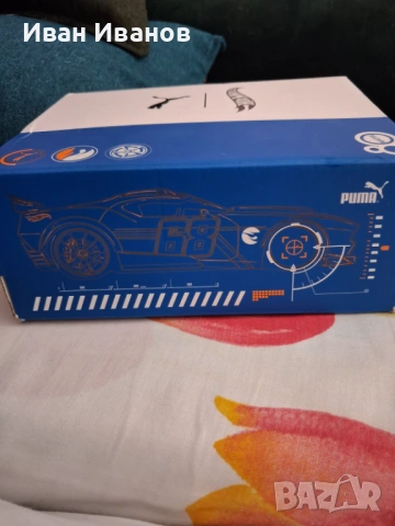 Оригинални детски маратонки Puma - Hot Wheels, снимка 3 - Детски маратонки - 54455015