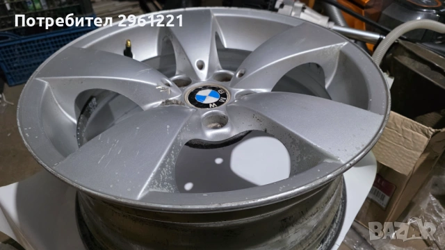 Продавам 2бр джанти 17 цола 5х120 за БМВ Е60 стил 138, снимка 6 - Гуми и джанти - 54204575