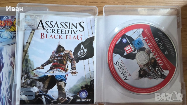 PS3 Naruto UNS, Assassin's creed Black Flag, снимка 4 - Игри за PlayStation - 54687281