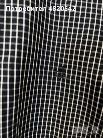 Риза на марката Calvin Klein, снимка 4 - Ризи - 54575889