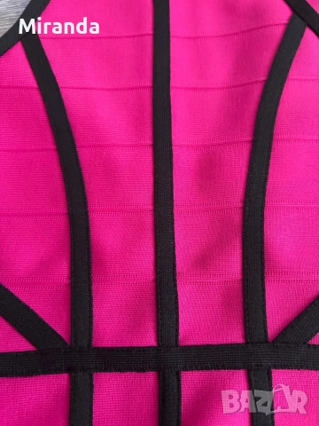 Karen Millen топ фуксия, снимка 5 - Корсети, бюстиета, топове - 55156984