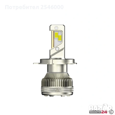 Диодни крушки Motohama Х16 - H4 - 12V, снимка 3 - Аксесоари и консумативи - 54748172