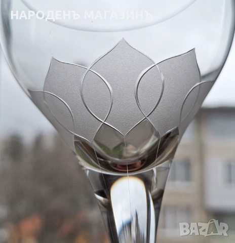 ROSENTHAL - Немски кристал кристални чаши ракия вино 3 вида чаши сервиз , снимка 7 - Други ценни предмети - 54031367